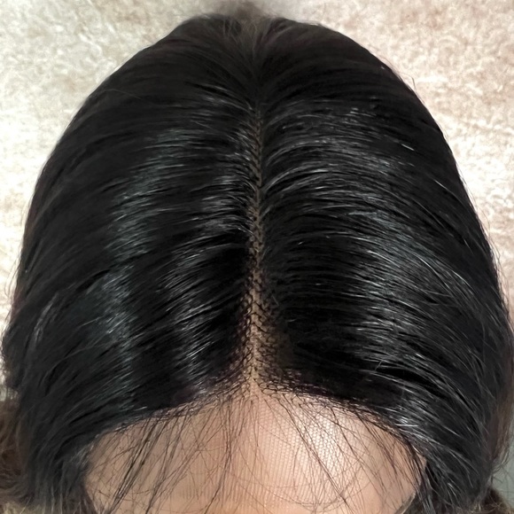 Ombre Highlights Brown Bodywave Lace Front Wig - Picture 5 of 7